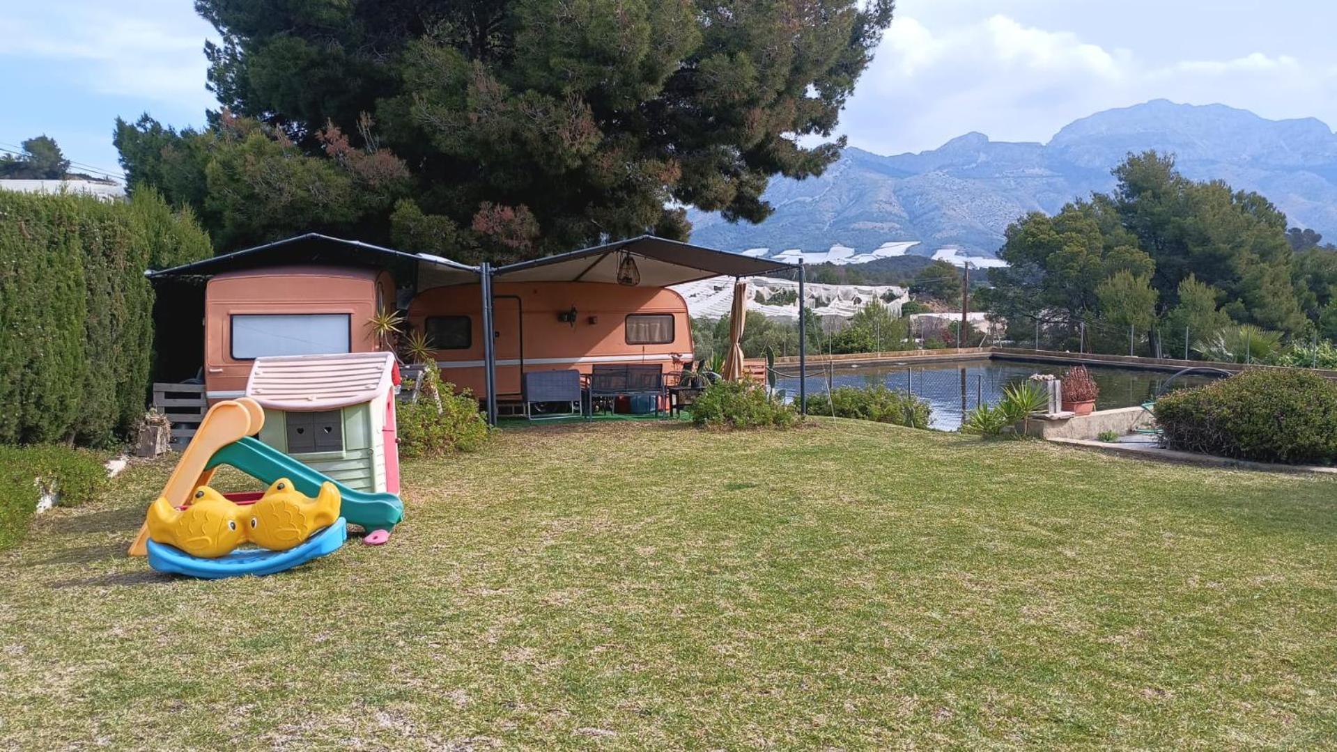 Caravana- Glamping Casa Tortuga La Nucia Exterior photo